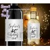 40th Birthday wine labels,40th Birthday Silver Diamonds personalized wine labels,(13ab)